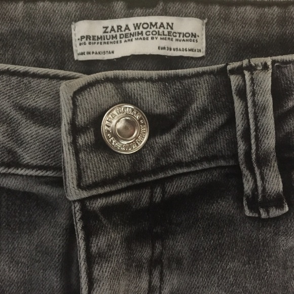 Zara Jeans with Zips - Picture 4 of 5